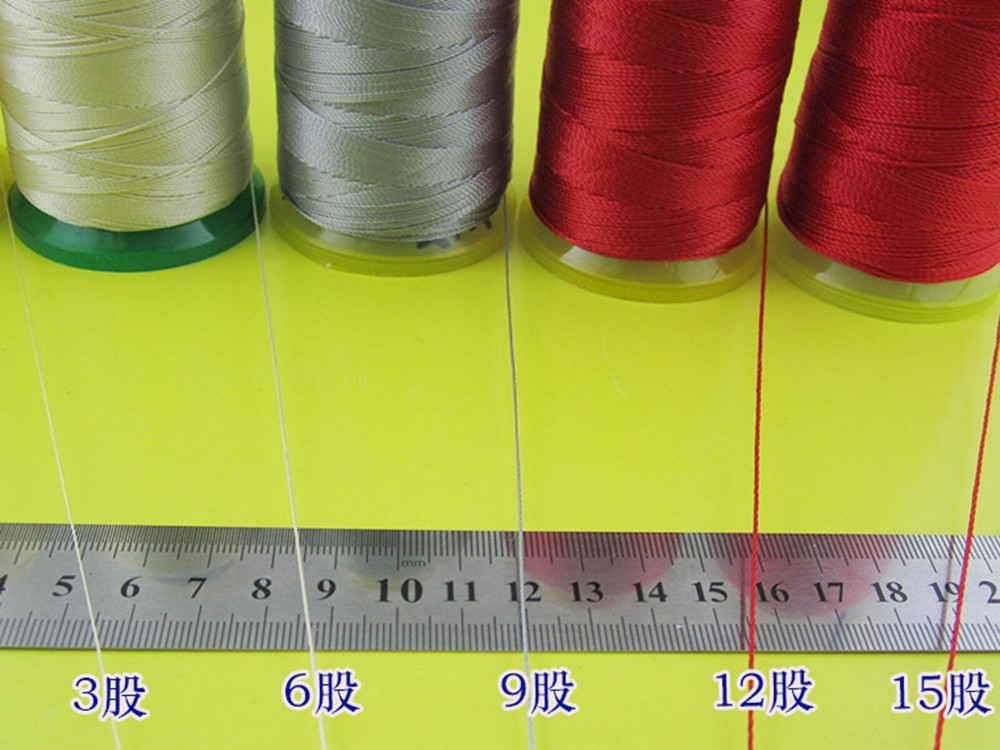 One Spool Nylon Beading Thread Cord String 210D/15 150 Meter Spool Color Choice