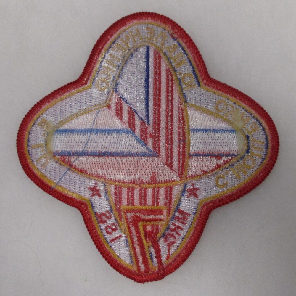 INTERNATIONAL SPACE STATION ISS-7 PATCH in RUSSIAN Language