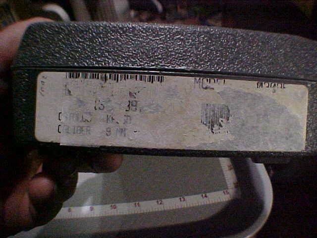 ruger 9mm semi auto pistol case