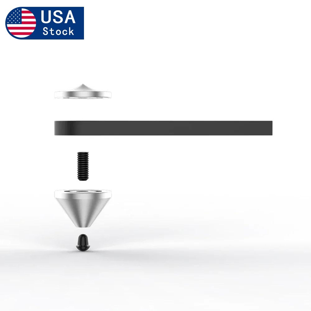 4X Combined Speaker Isolation Feet Speaker Floor Protector Sound Dampening Stand