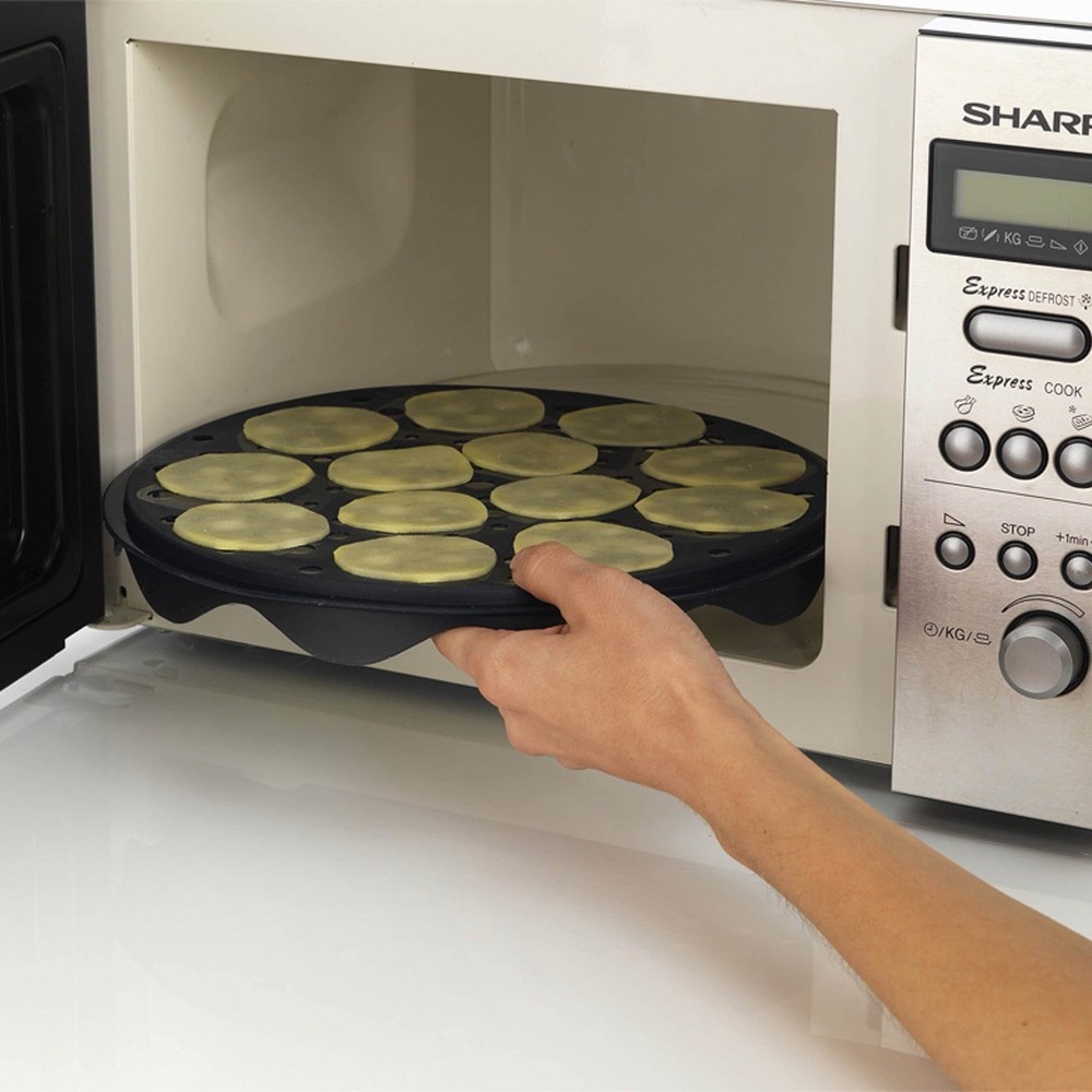 New Mastrad TopChips Microwave Chips Maker & Mini Mandoline Slicer Set