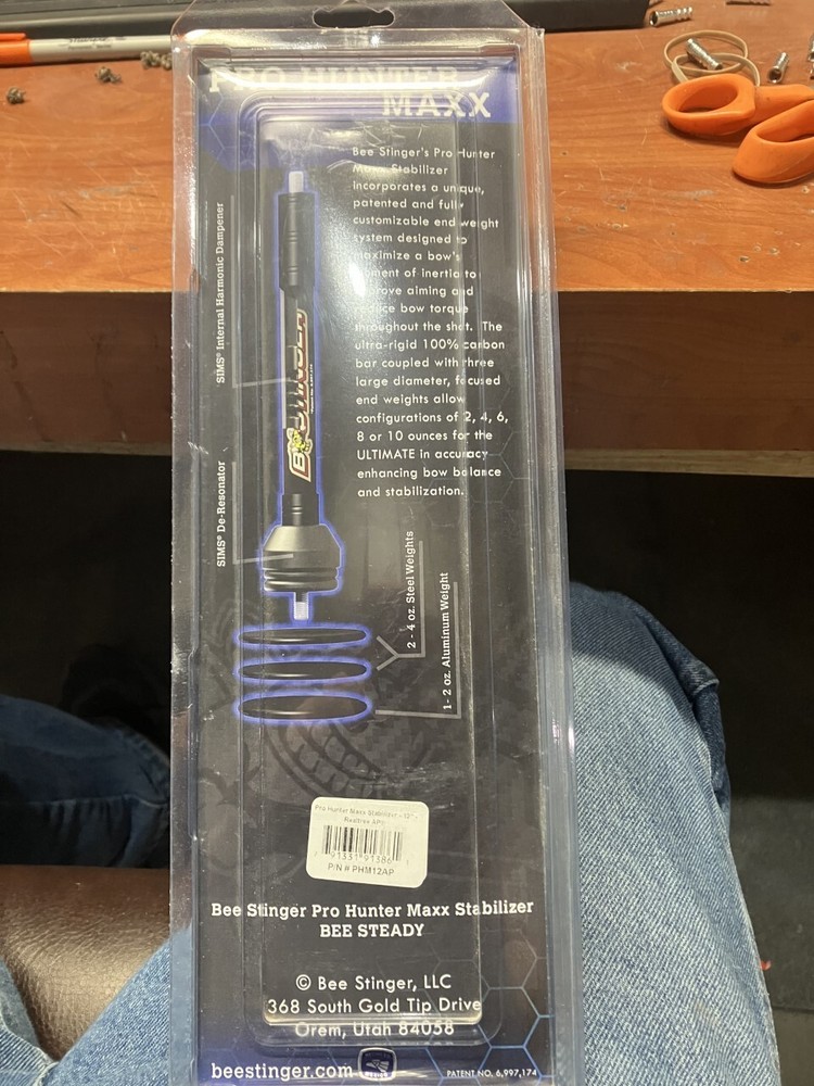 Bee Stinger Pro Hunter MAXX Stabilizer - 12" - Realtree AP Camo