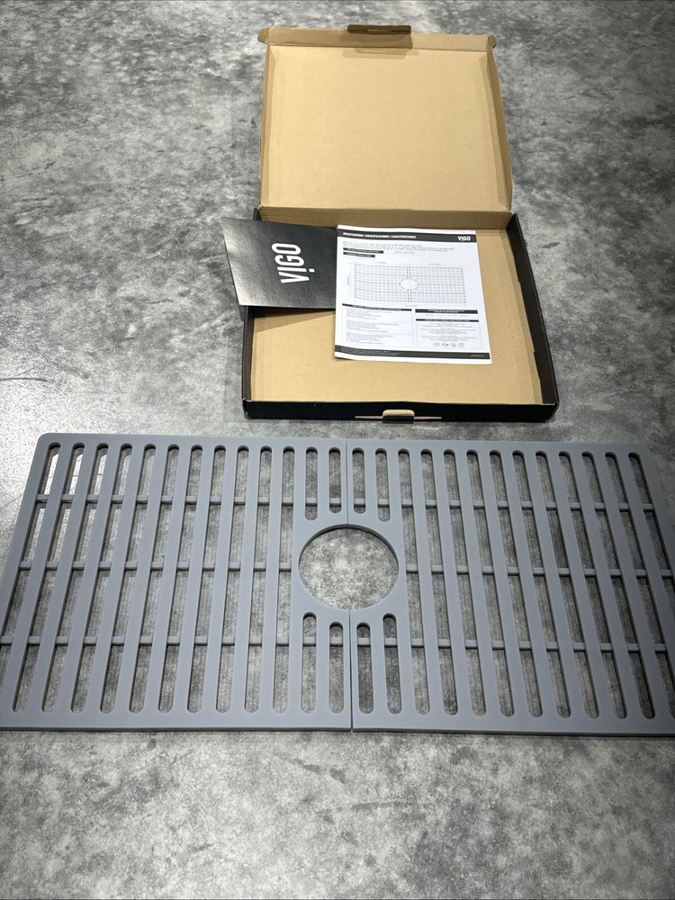Vigo VGSG3318 Kitchen Sink Silicone Grid - Gray