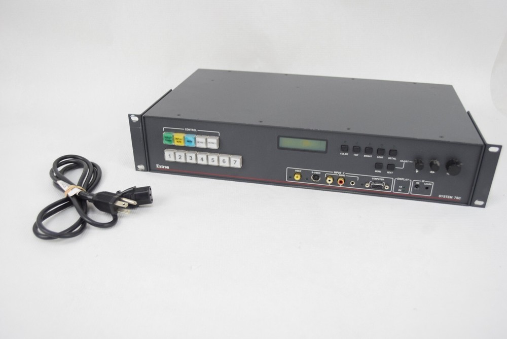 Extron System 7SC Configurable System Switcher Integrated Video Scaler