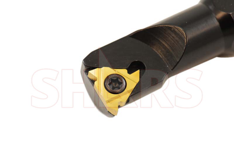 Shars 1/2 RH Internal Indexable Threading Boring Bar IR16 Insert Certificate P]
