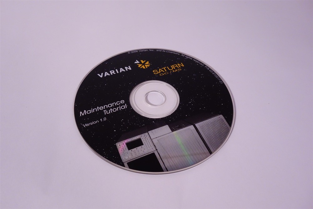Varian Saturn 2000 GC/MS Maintenance Tutorial CD