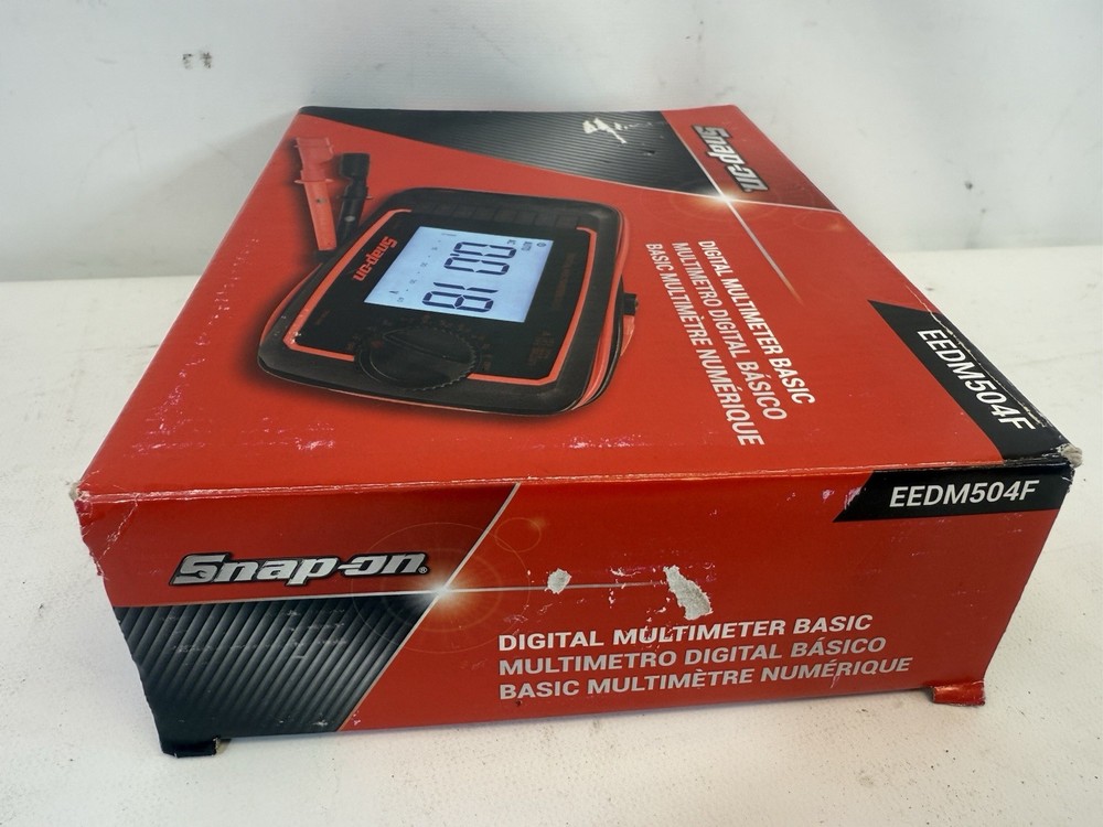 Snap-on EEDM504F Autoranging Digital Multimeter - FAST SHIPPING