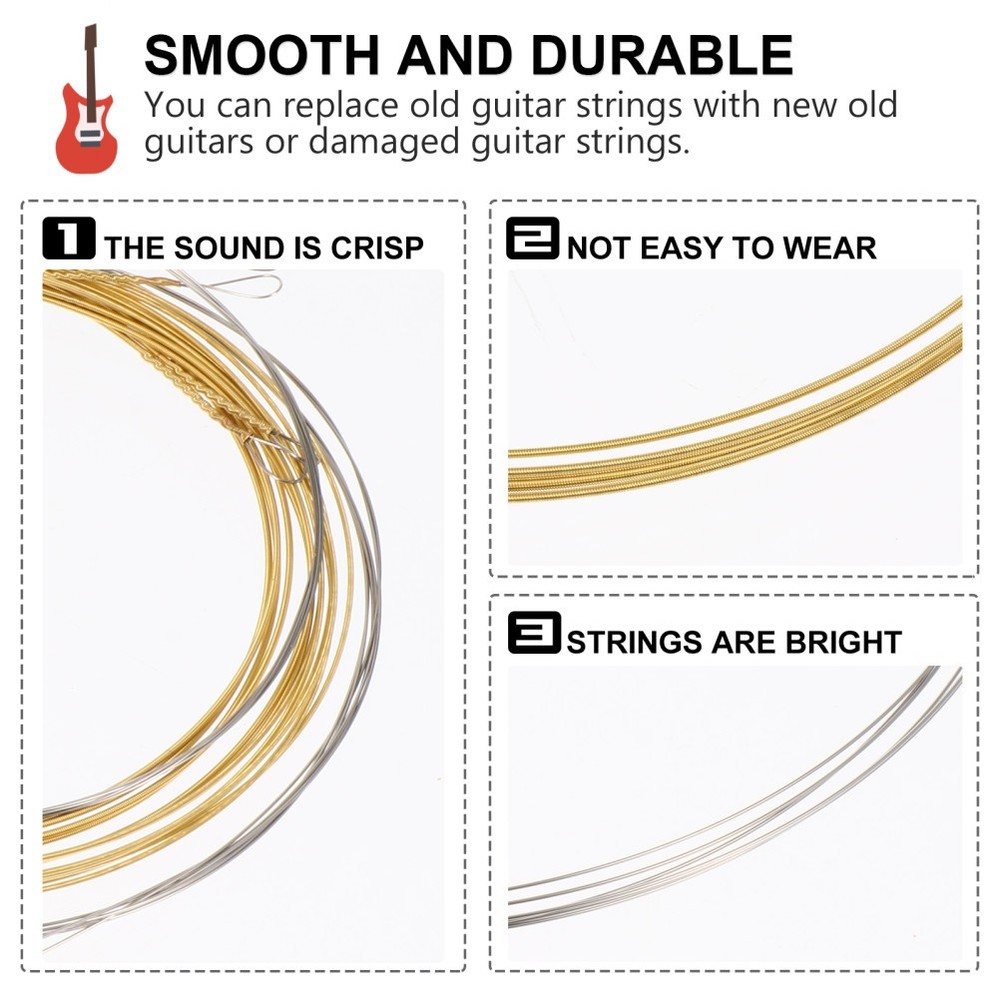4pcs Banjo Mandolin Strings Acoustic Guitar Strings Electric