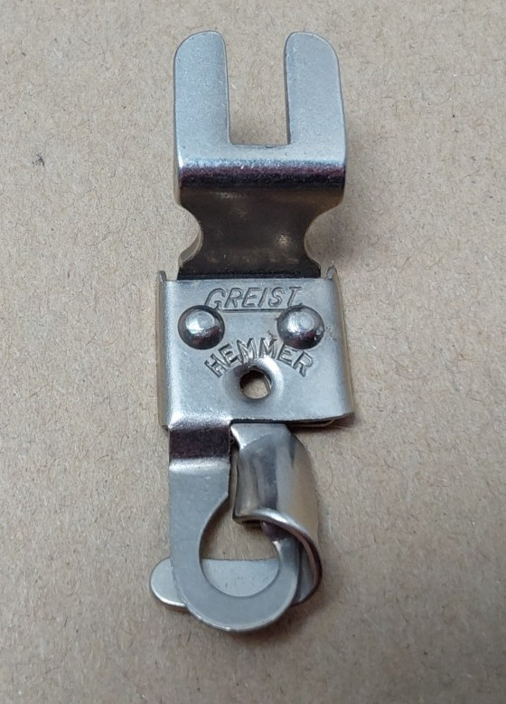 Vintage Greist Hemmer Sewing Machine Attachment