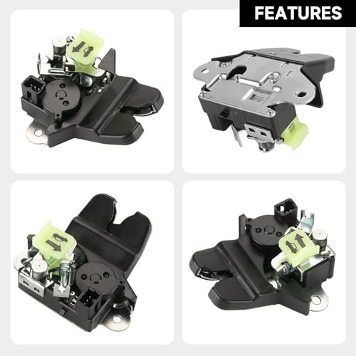 Trunk Latch Lock Actuator Rear Trunk Lid Lock Latch Actuator - Compatible for
