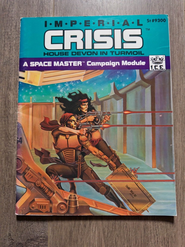 Space Master Imperial Crisis 9300 ICE House Devon in Turmoil Module RPG