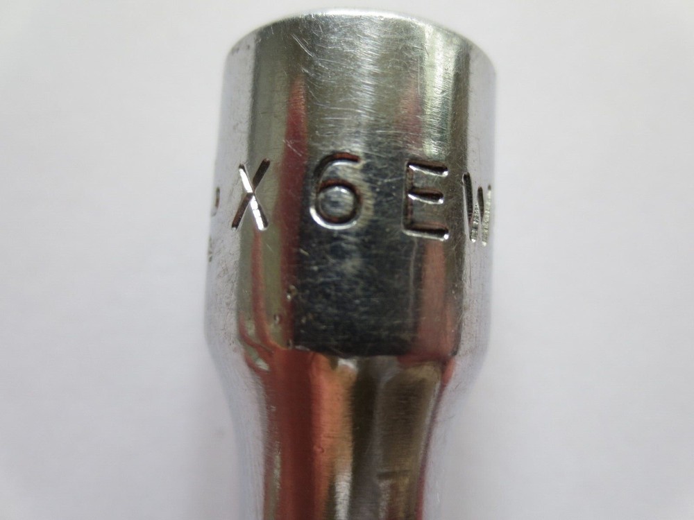 MAC TOOLS 6" LONG CHROME BALL EXTENSION -- 3/8" Drive -- X6EW