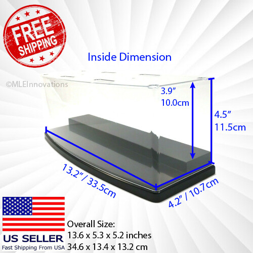 Display Case Box Small Large Step Stackable Dustproof Model Car Lego Hot Wheels