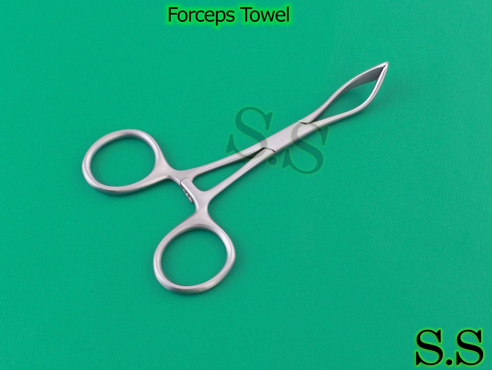 Six Forcep Towel 3.75" Surgical Instruments