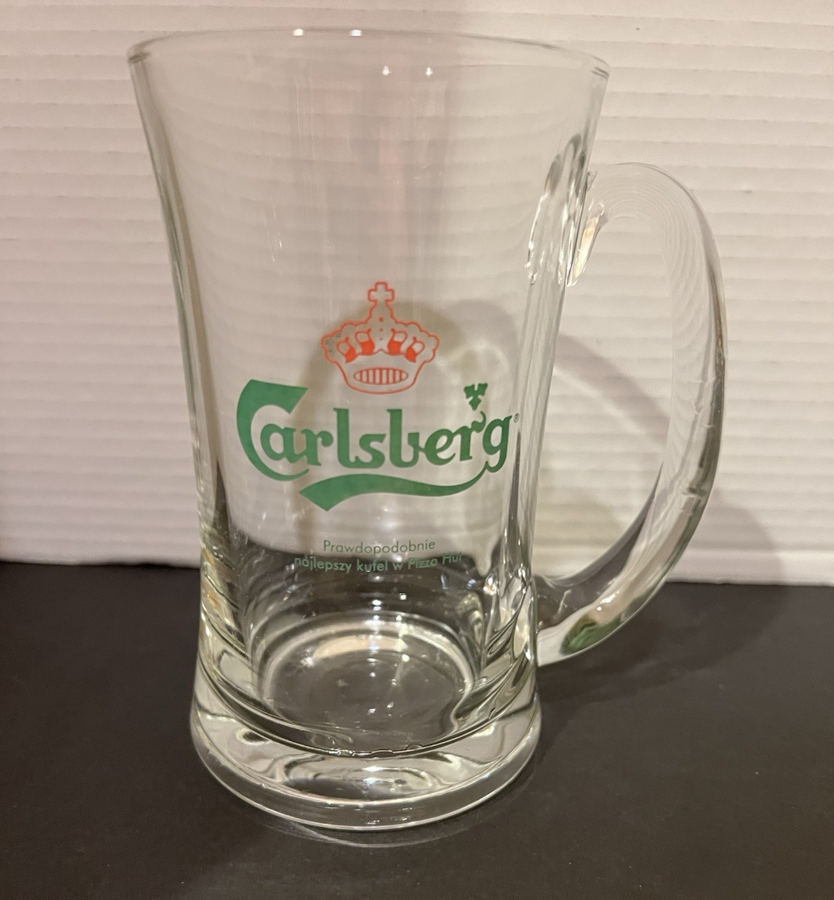 Carlsberg Beer-Prawdopodobnie  Najlepszy kufel w Pizza Hut Pint Mug Crown Logo