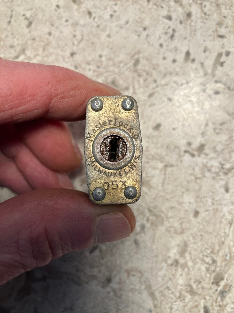 Master Lock Padlocks 3x With 1 key each