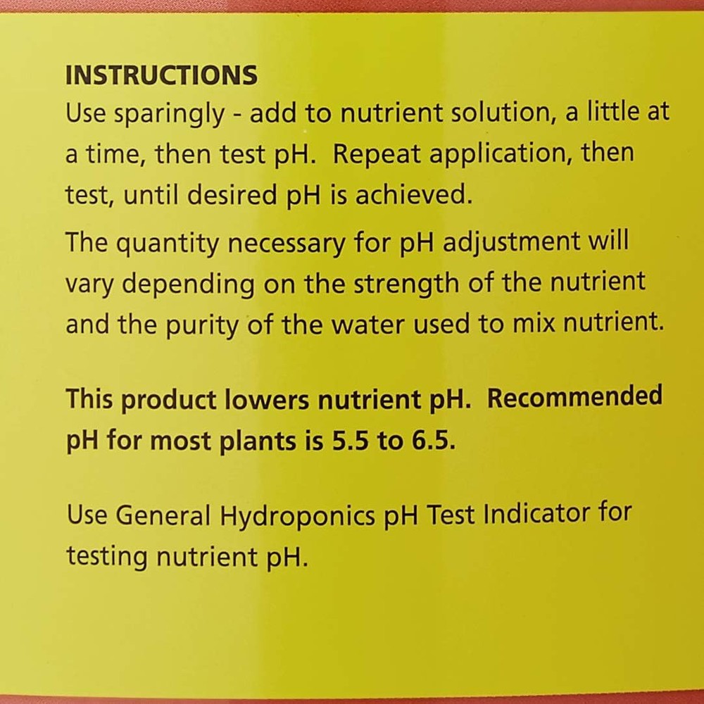 Ph down Liquid Buffering for Ph Stability, 1-Gallon