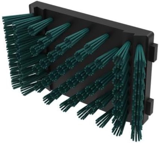 Durable 18-Inch Grill Cleaning Brush with Replaceable Head for Serious Grilling