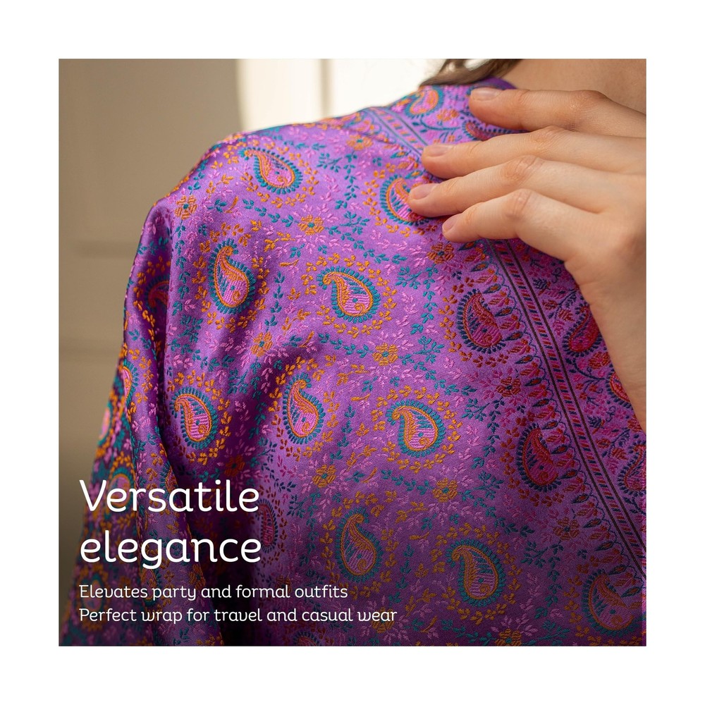 SILK STOLES Persian Lavender
