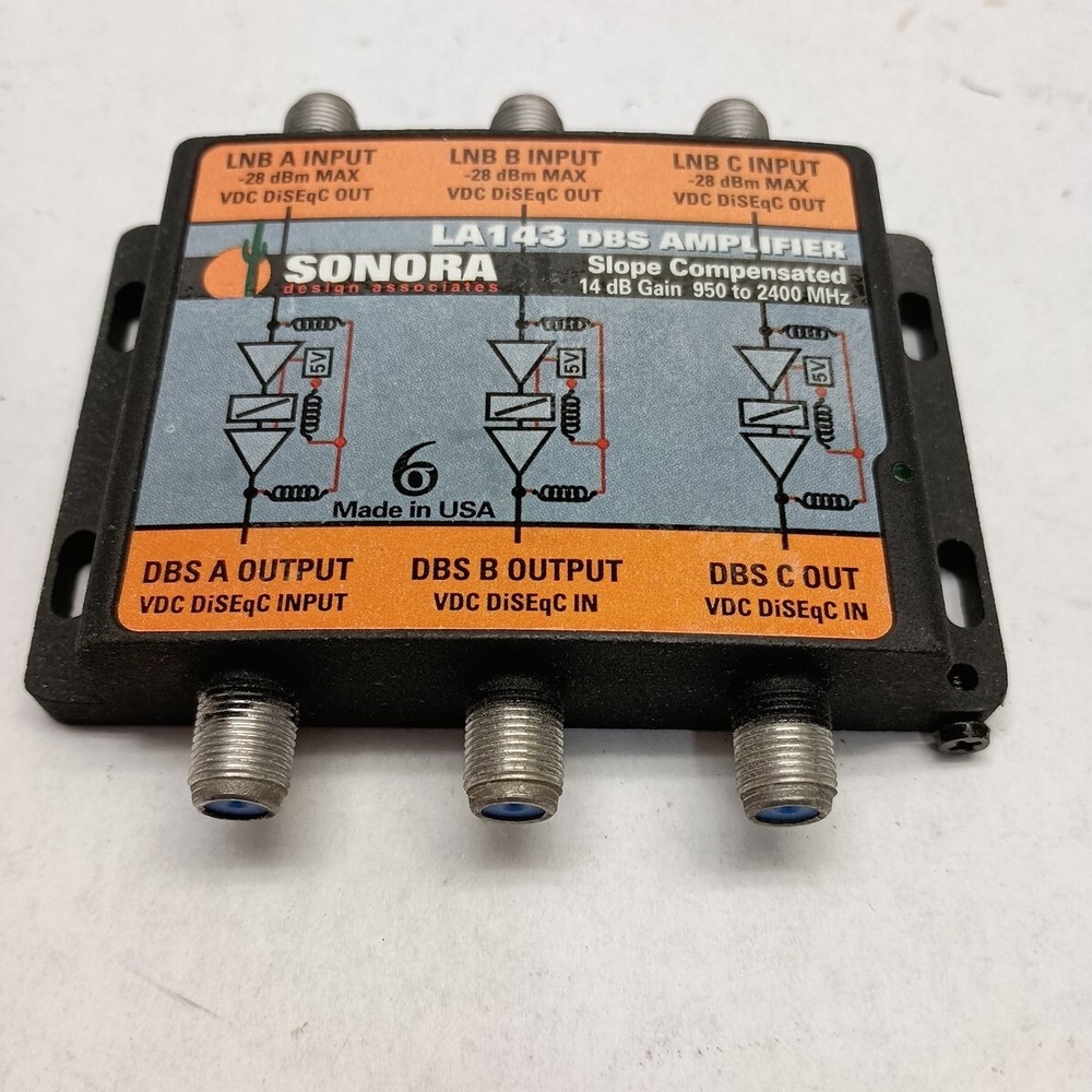 SONORA 14 dB GAIN AMPLIFIER LA 143