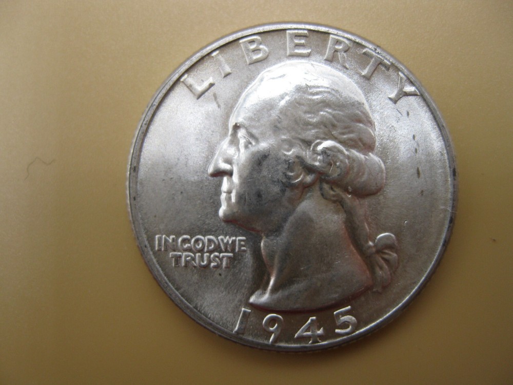 1945 Washington Quarter Dollar  CH/Gem BU!