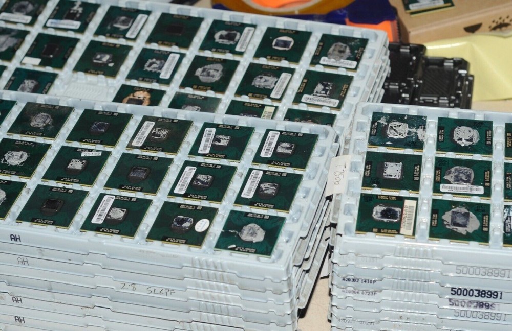 10PCS Intel Core 2 Duo T7500 CPU 2.2GHz/4M/800MHz Laptop Mobile Processor