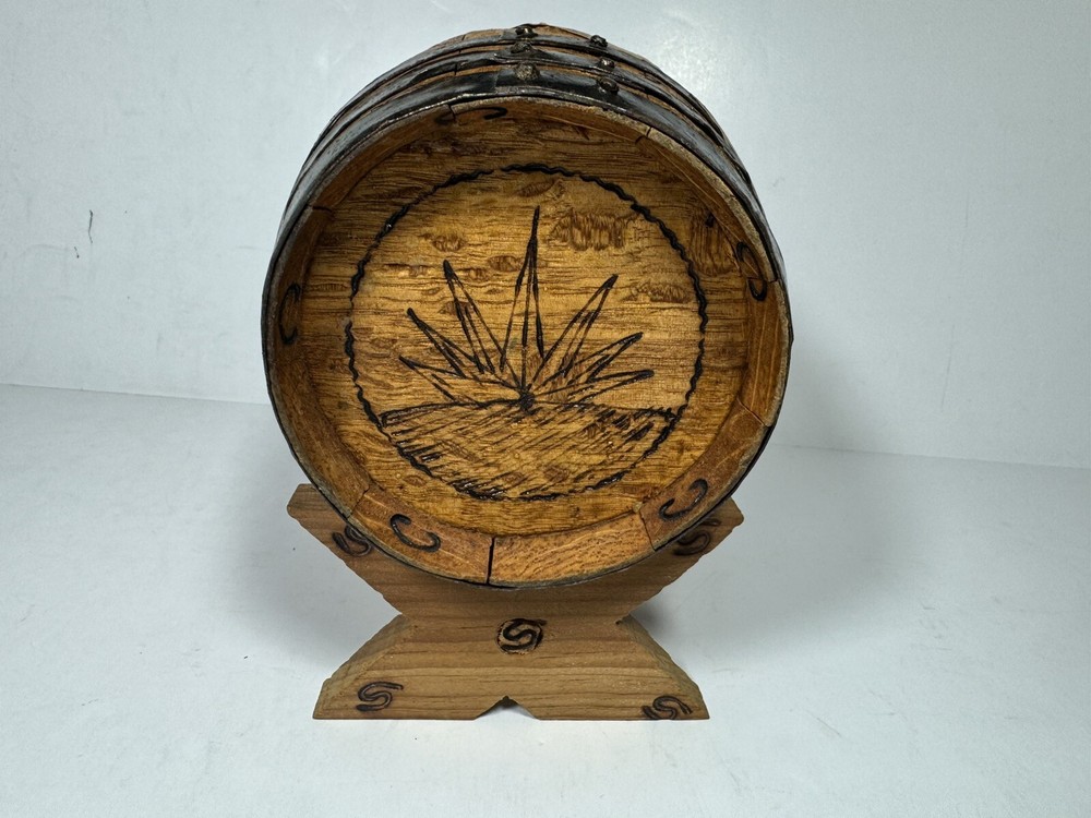 Cuervo Tequila Mini Display Barrel With Stand 7x5x7 (84)