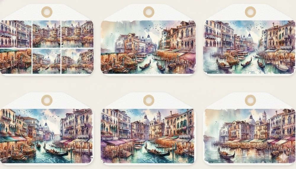 Rome  Tags Embellishments Junk Journal Scrapbook