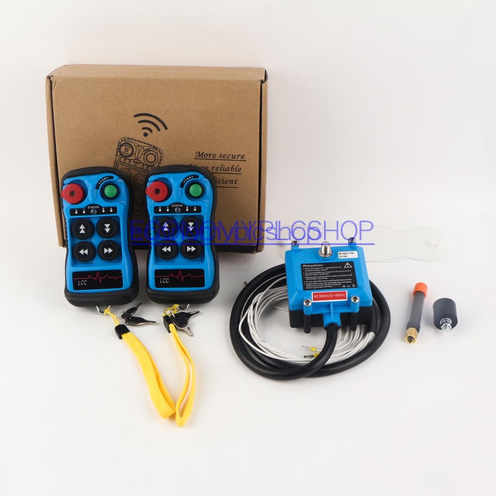 NEW LCC Q400 Industrial Wireless Crane Remote Control kit 4 Button