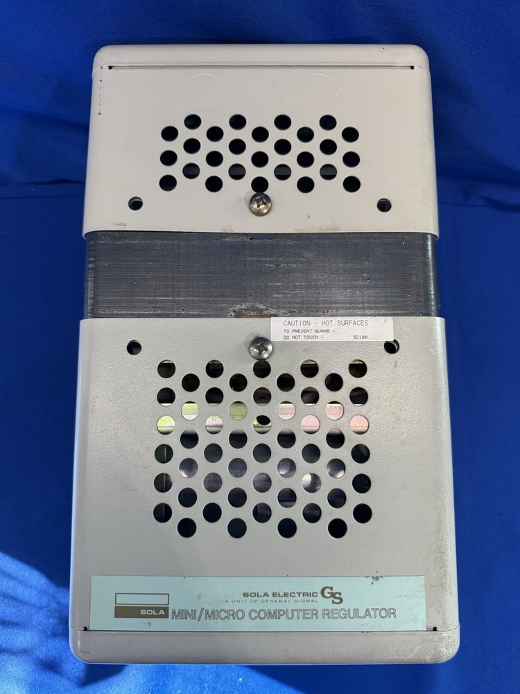 Sola Mini/Micro Computer Regulator 63-23-650-8 - Read Description