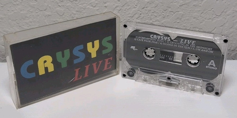 Crysys Live Band Signed Cassette **RARE** B348