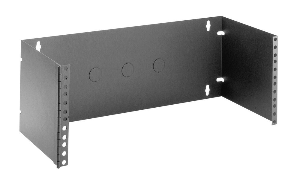 Bud Industries HWB-1792 Hinged Patch Panel Bracket, 7 x 5 inch