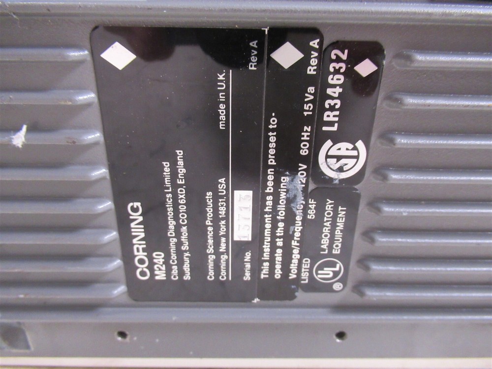 Corning pH meter 240 M240 Laboratory Device Portable Lab Unit