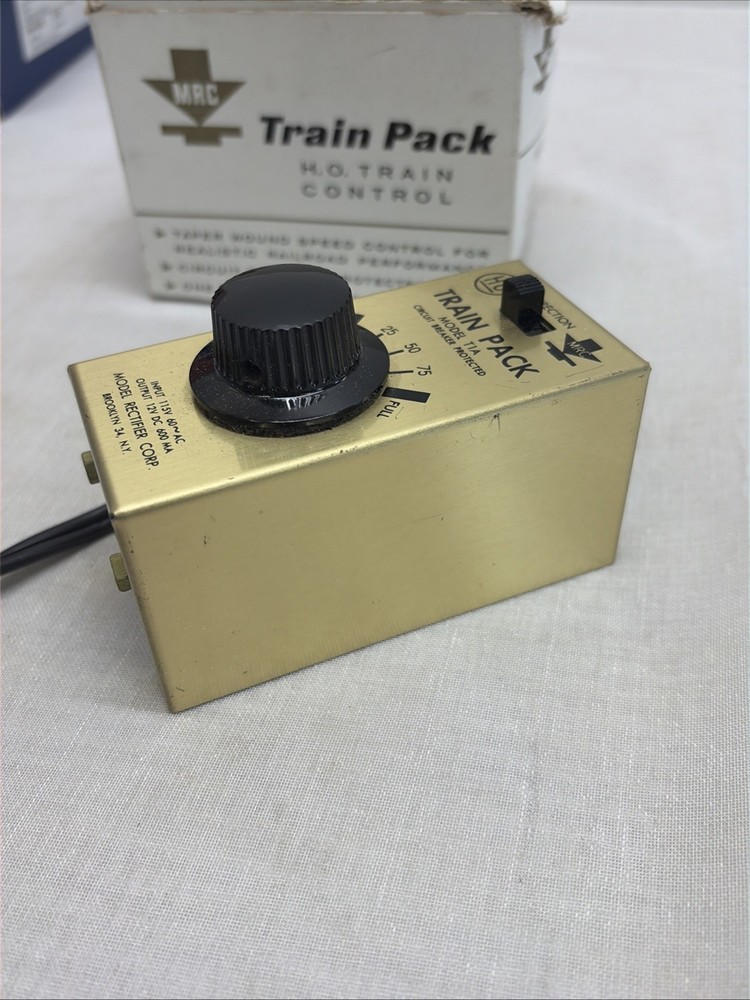 MRC Trainpack - Model T-1A HO Train Controller - Tested
