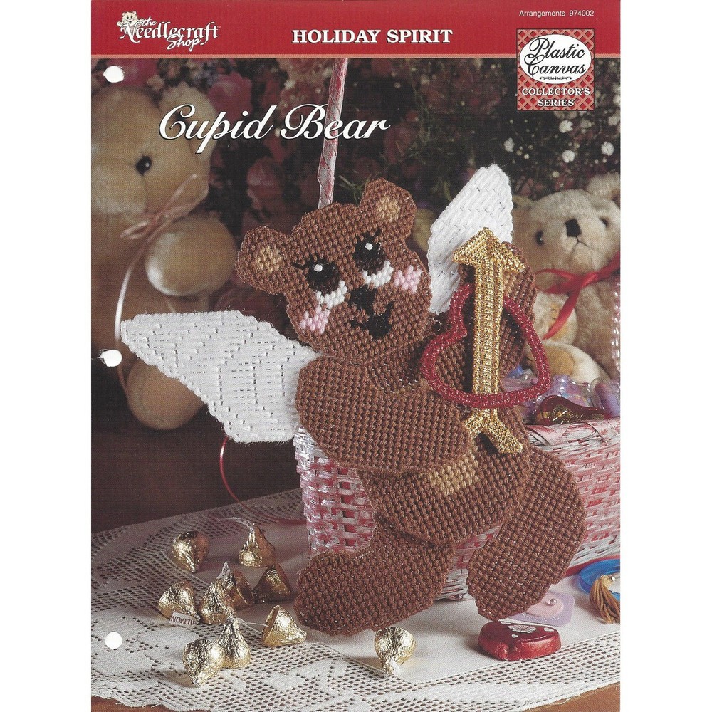Cupid Bear Plastic Canvas Pattern The Needlecraft Shop