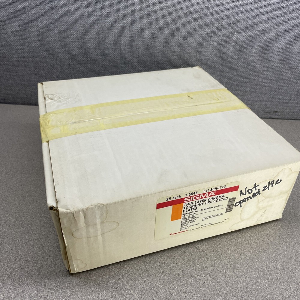 Sigma Thin Layer Chromatography Pre-coated Plate 20 X 20 Cm