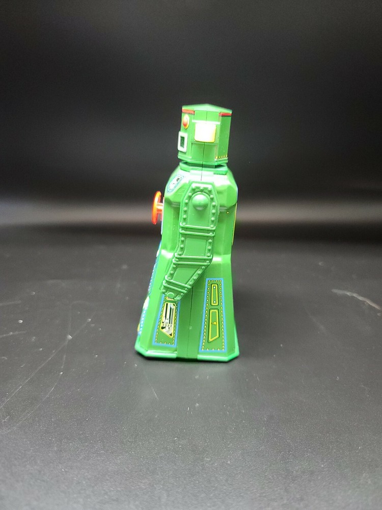 Masudaya 1997 Machine Man Tin Wind Up Robot 5"