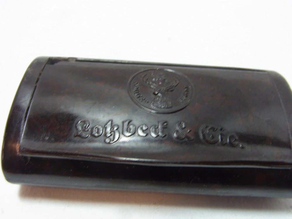 Nice Vintage German Bakelite Snuff Box  #CI5
