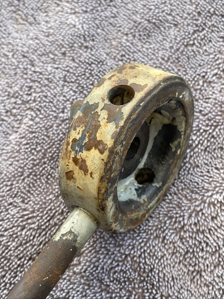 ** BROKEN ** Burke 22 Quill Feed Handle.