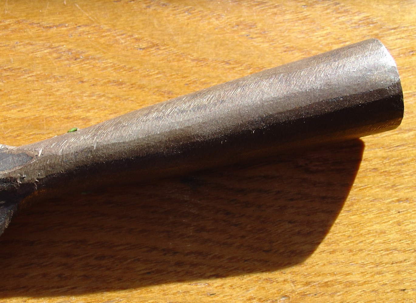 Vintage Hand Forged Iron African Spear Tip Trade Knife Head