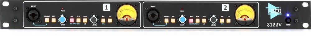 API 3122V 2-Channel Mic Preamp