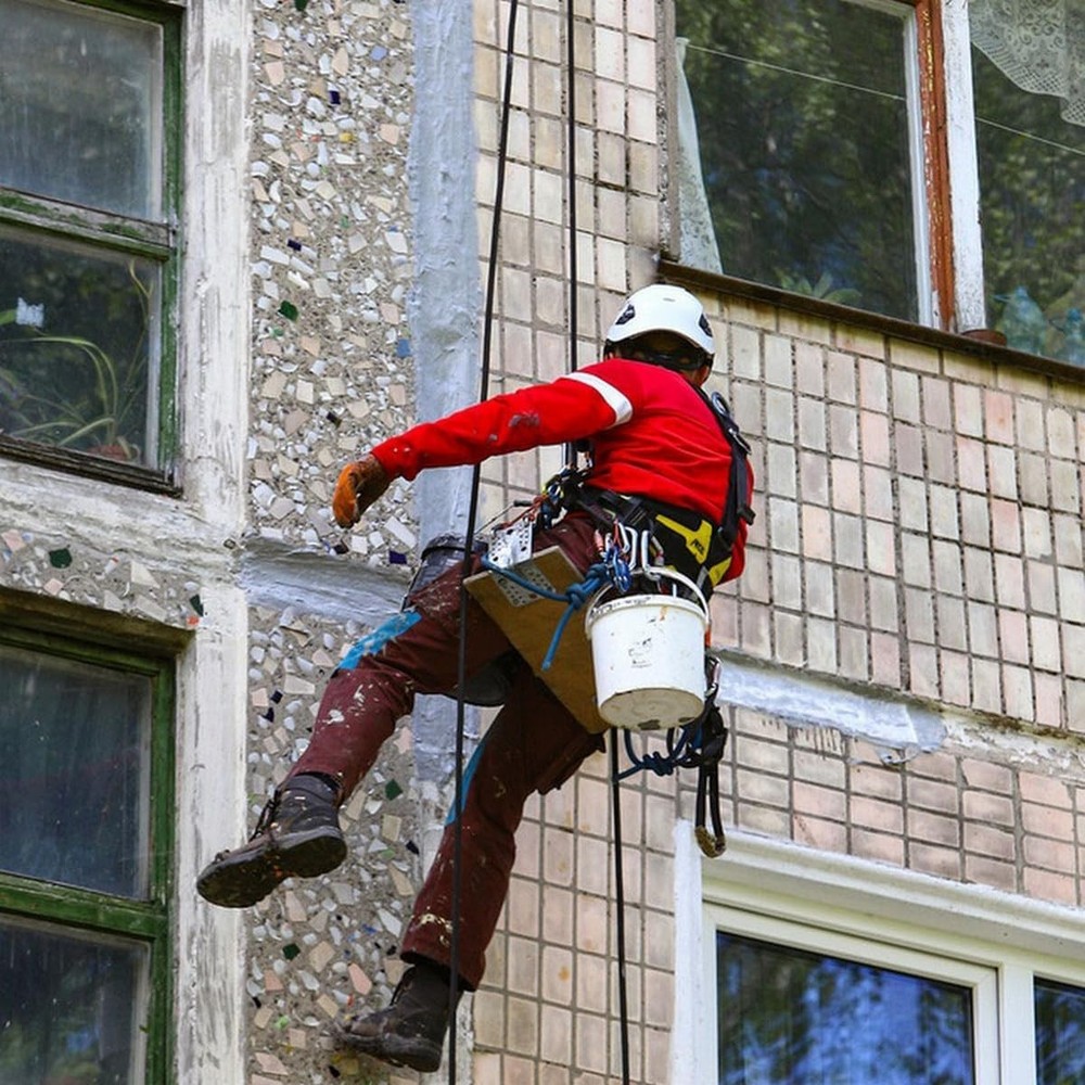 High-Strength 3/8 in x 100 ft Polyester Arborist Rope for Tree Work & Securing