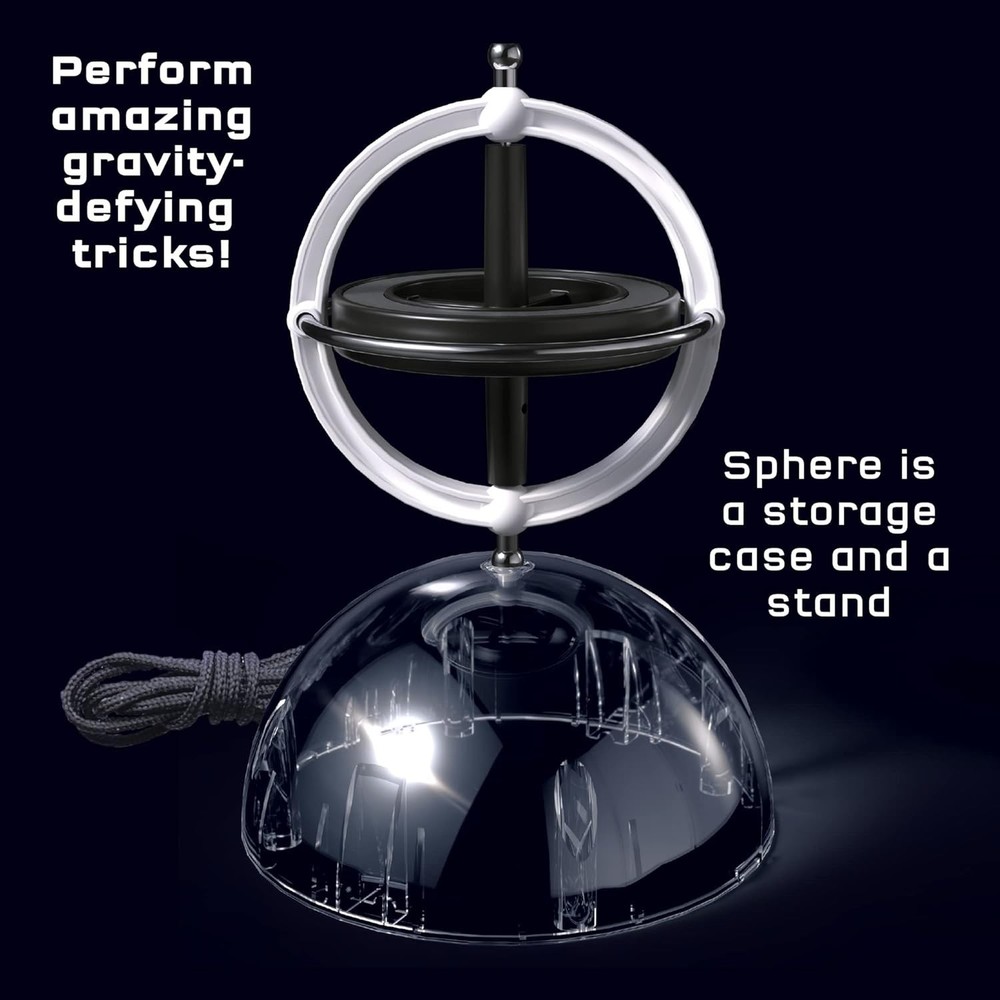 30 Inch Gyroscope Toy Physics Experiment Kit for Motion Forces and Gravity