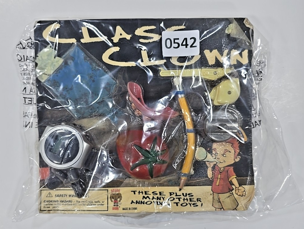 Vintage Vending Display Board Class Clown 0542