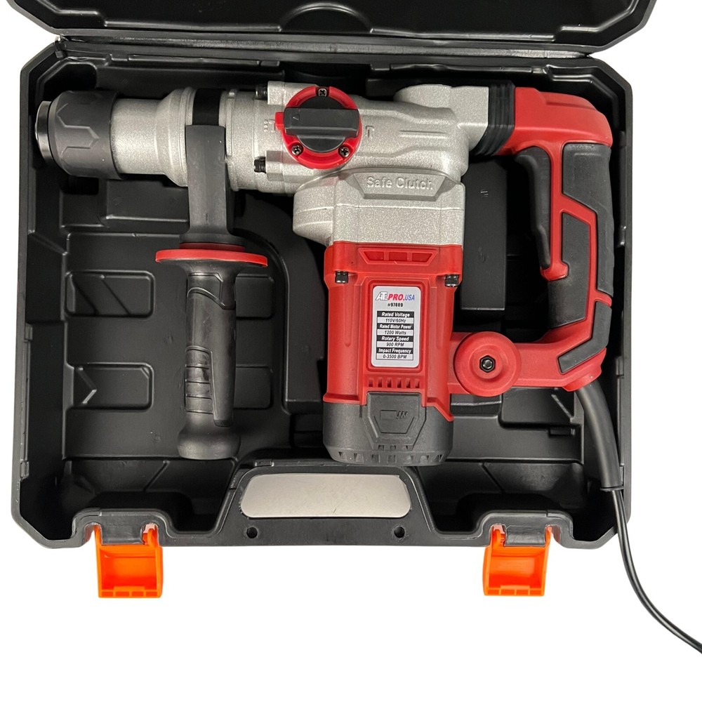 1-1/2" Hammer Drill Set W/ Vibration Control