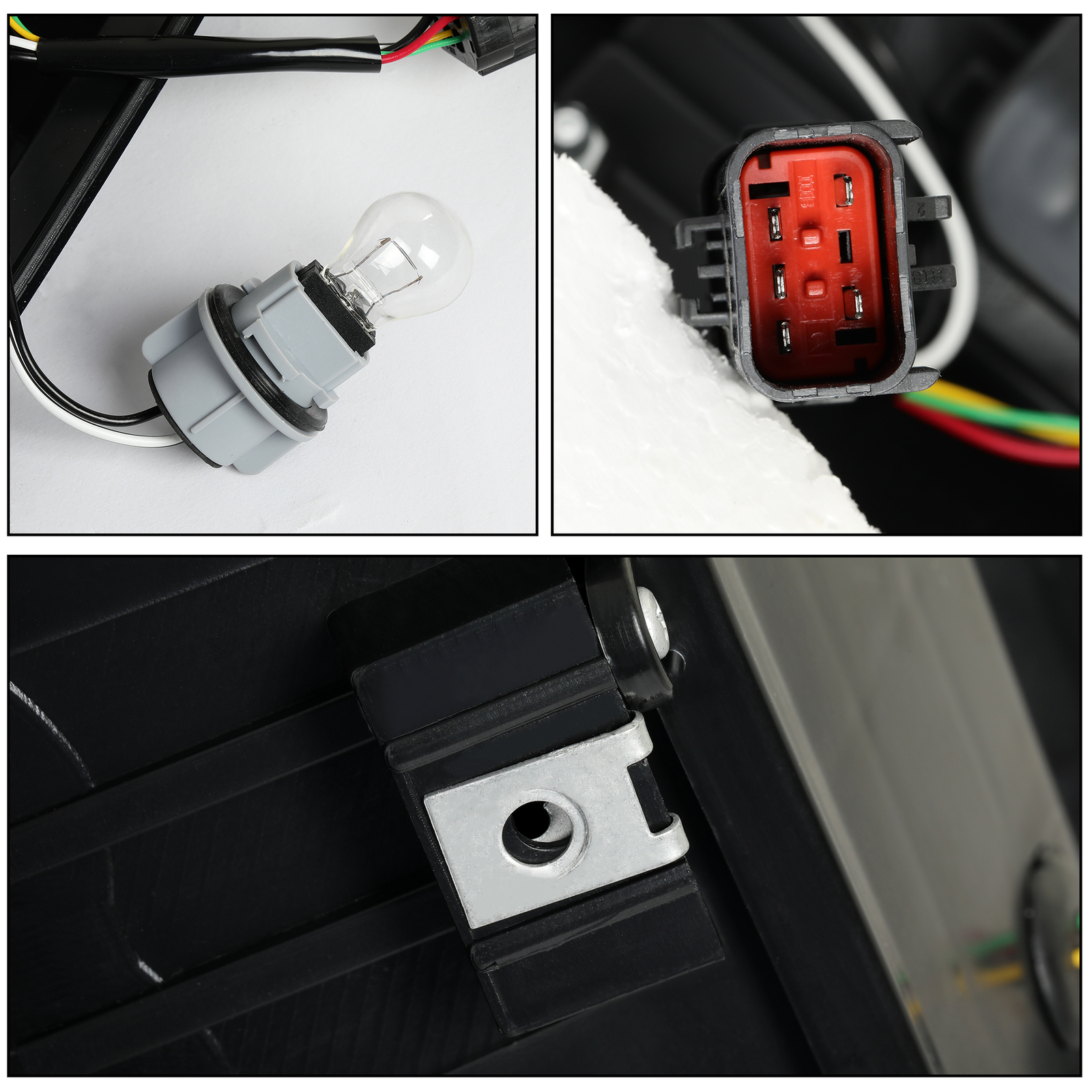 Tail Lights LED Lamps For 02-06 Dodge Ram 1500 2003-2006 2500 3500-Black Smoke