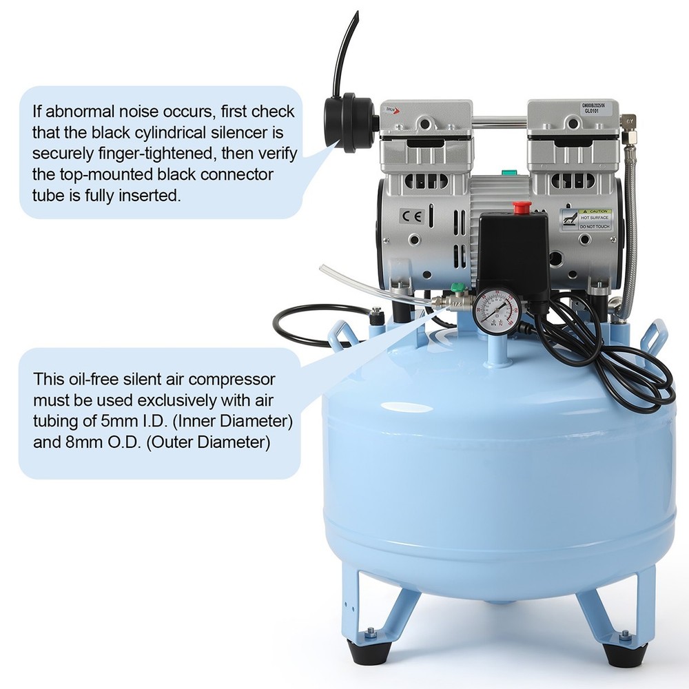 Dental Unit Chair Computer Control /Delivery Unit Adjustable/Air Compressor 40L