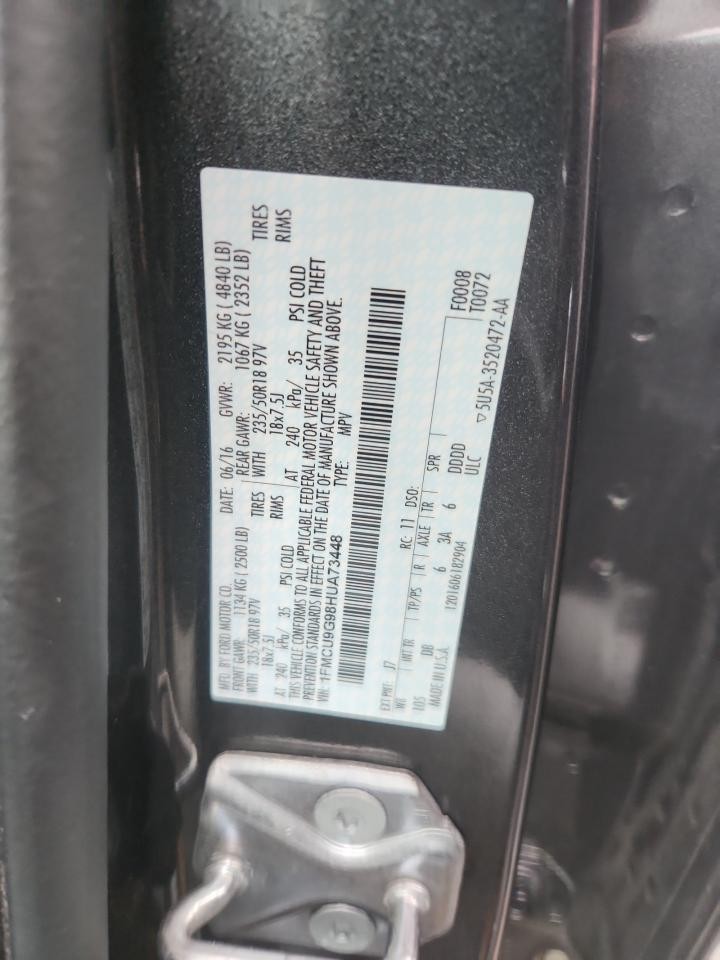 Used A/C Selector Switch fits: 2017 Ford Escape Front automatic temperature cont