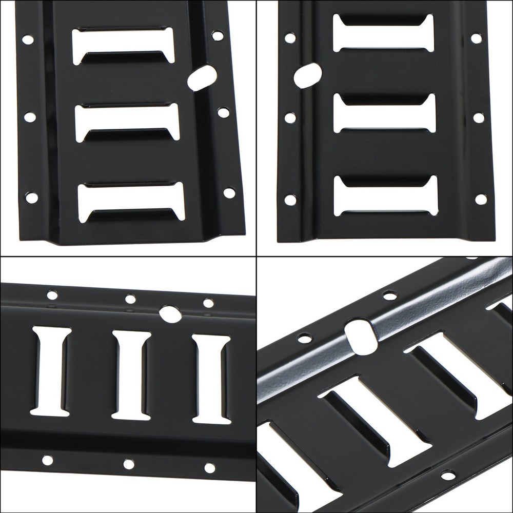 Labwork E Track Tie Down Rail Kit 4' E Track Rails End Caps ETrack Straps