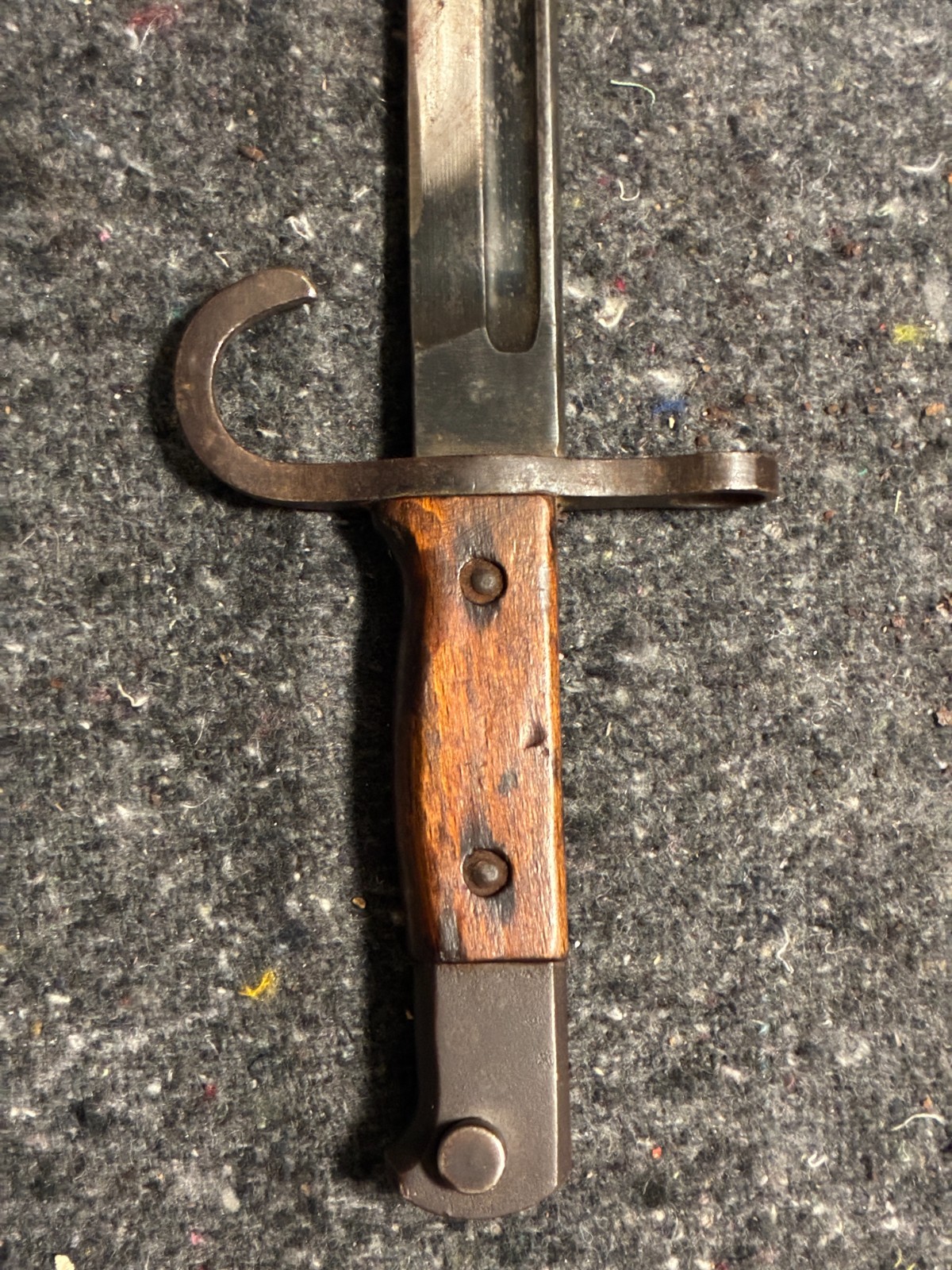 WW2 JAPANESE TYPE 30 ARISAKA BAYONET AND SCABBARD